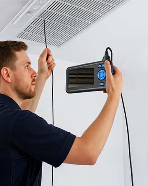 4.3 Inch Endoscope Inspection Camera with Dual Lenses and USB Type C Interface