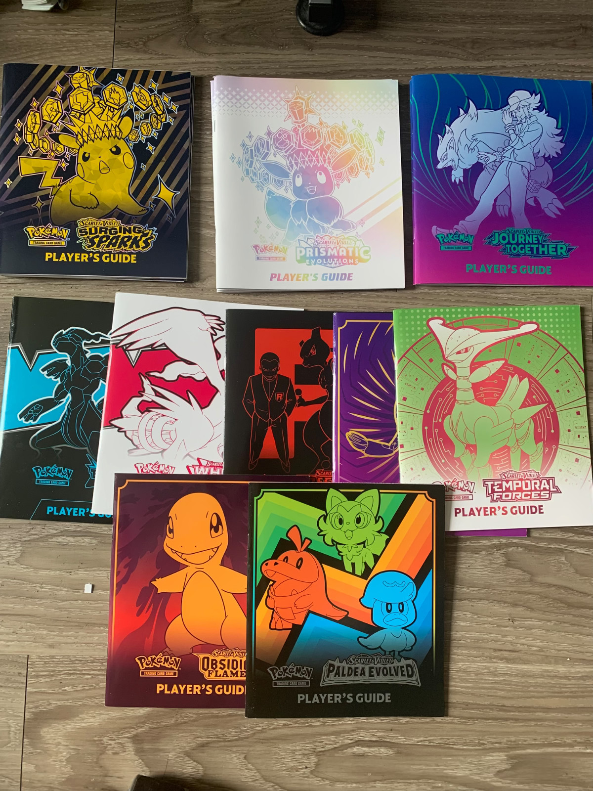 Pokemon Player’s Guide Book from Pokemon TCG ETB Elite Trainer Box