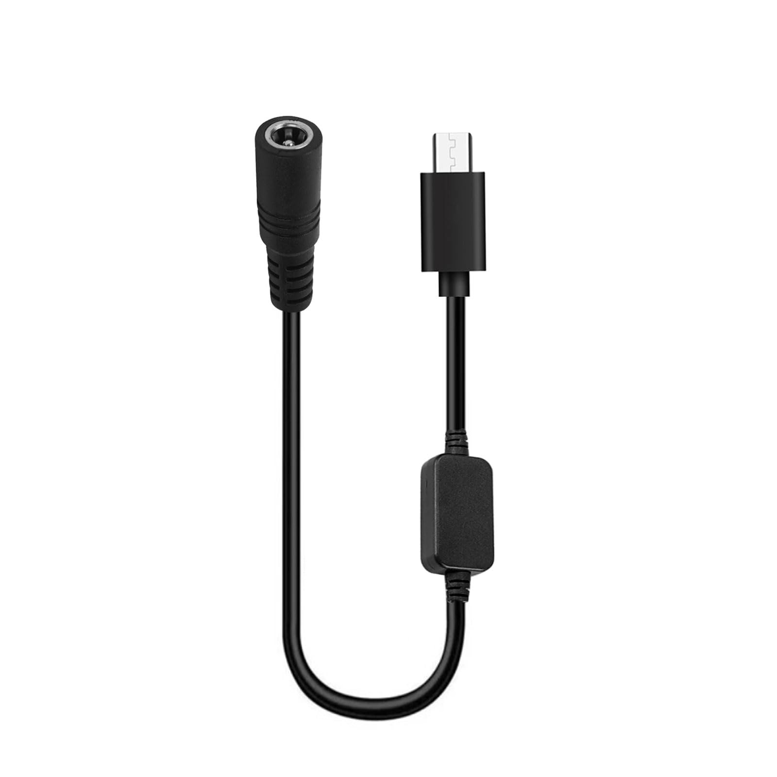 Heated Jacket Battery Type C Step-Up Adapter Charger Cable Compatible with Me...