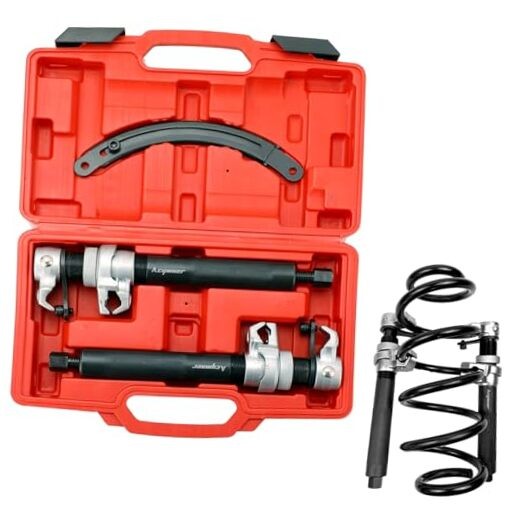 Heavy Duty Coil Spring Compressor Tool - Ultra-Rugged Strut Spring