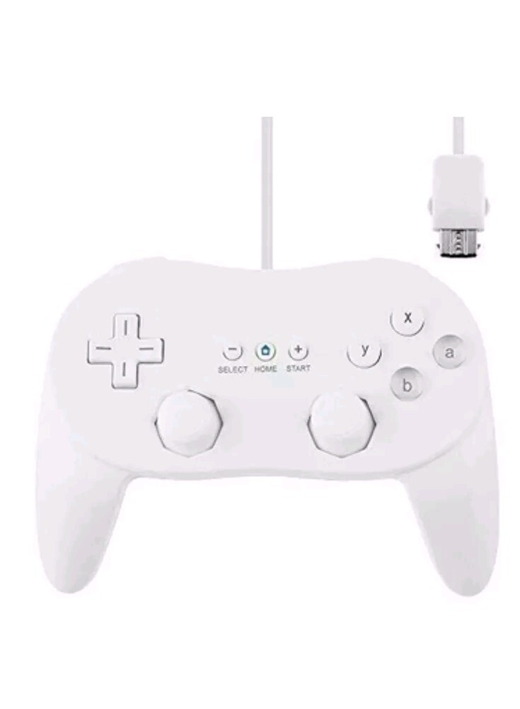 Classic Controller Pro for Wii (White)