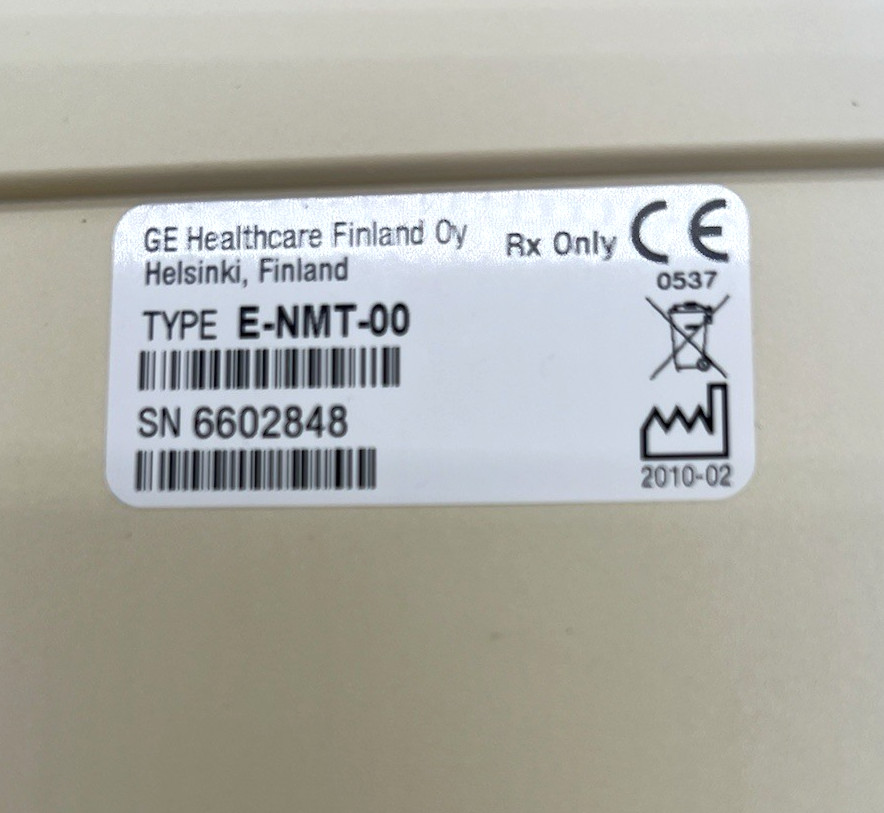 GE DATEX E-NMT-00 Module Neuromuscular Transmission Module