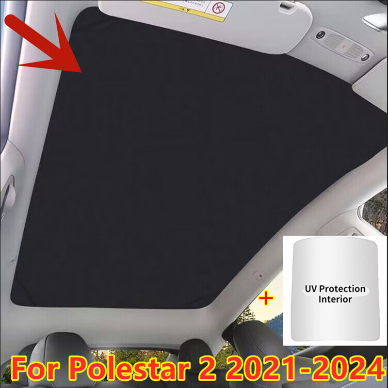US Glass Roof Sunshade Window Shade Sunroof Upgrade Mesh Net For Polestar 2