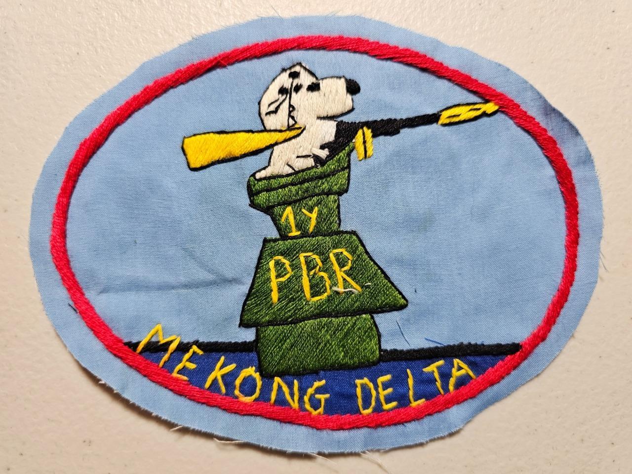 Vietnam Repro Patch:  "SNOOPY" 1Y PBR MEKONG DELTA