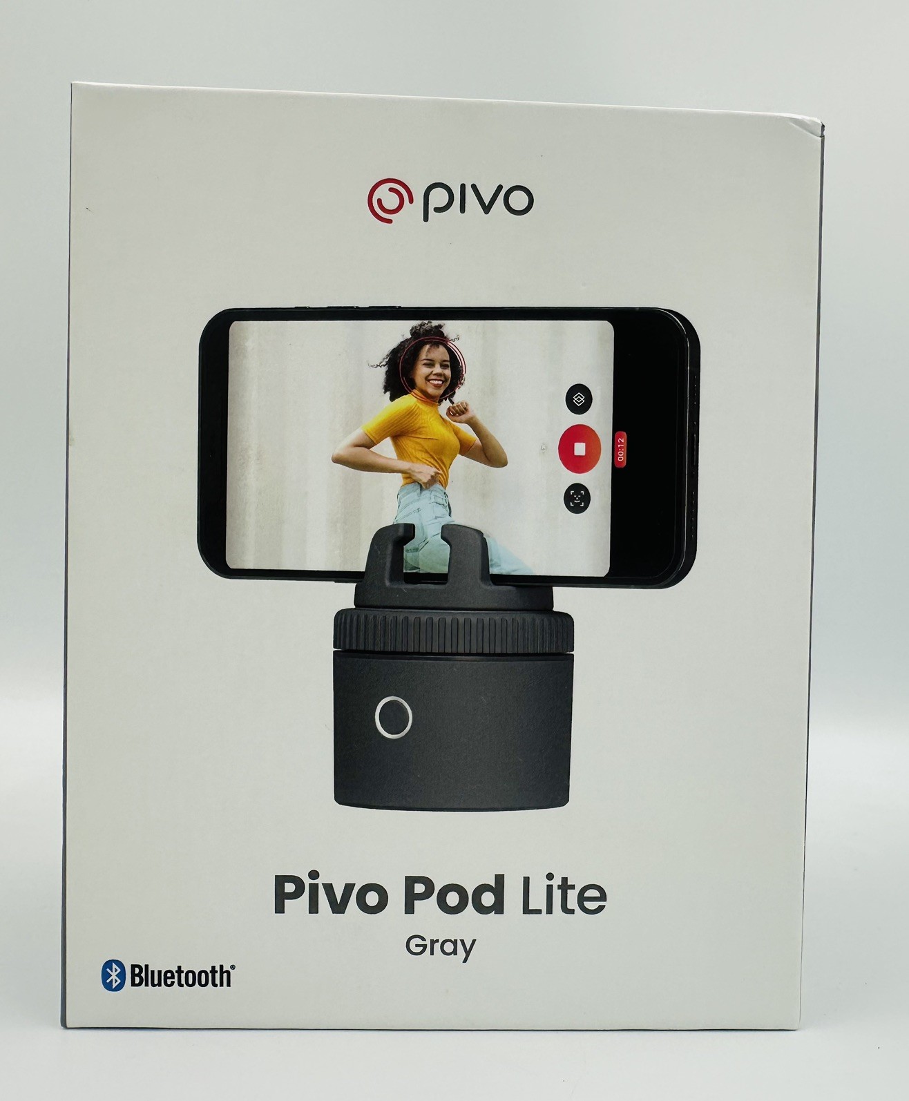 [New] Pivo Pod Lite Gray 360 Degree Rotation Auto Tracking Free Shipping