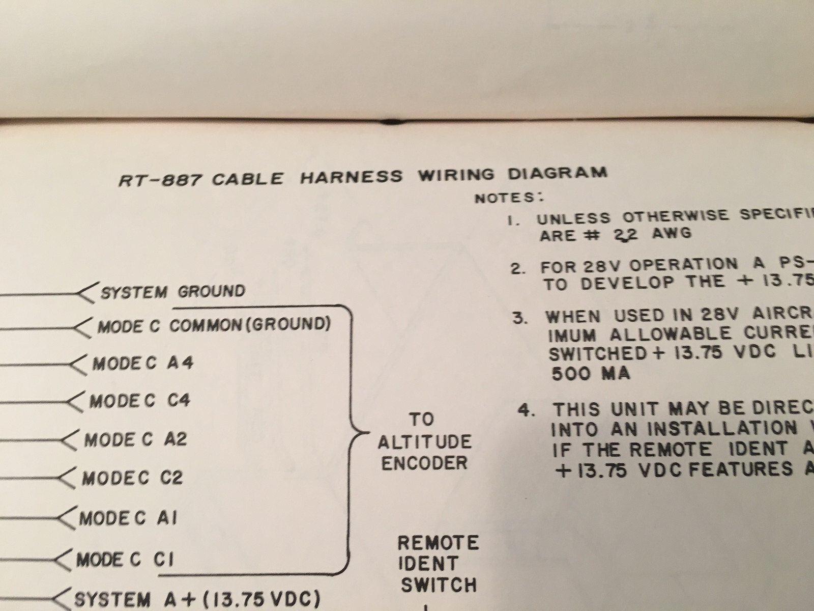 Edo-Aire RT 887 Transponder Install Manual
