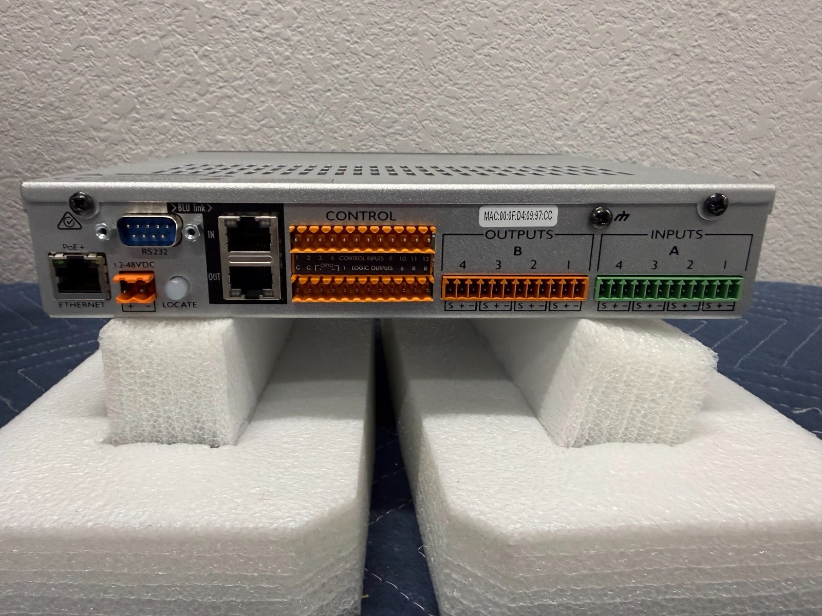 BSS BLU50-M - 4x4 Signal Processor with BLU link - New / Open Box