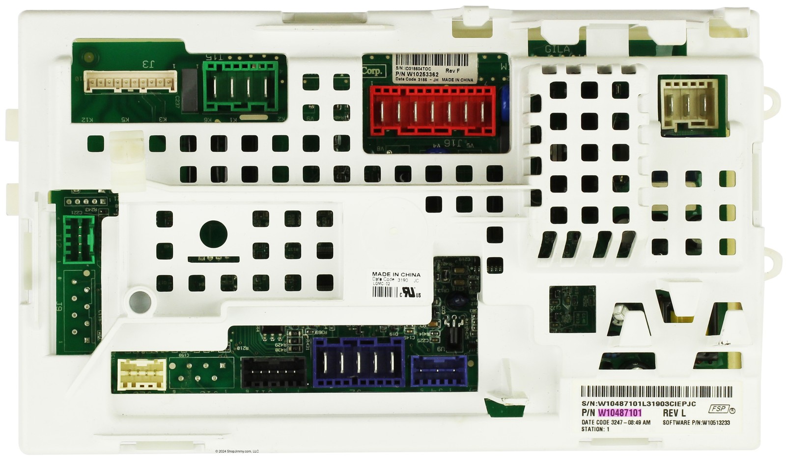Kenmore Washer W10487101 Control Board 1105072011 1105072010