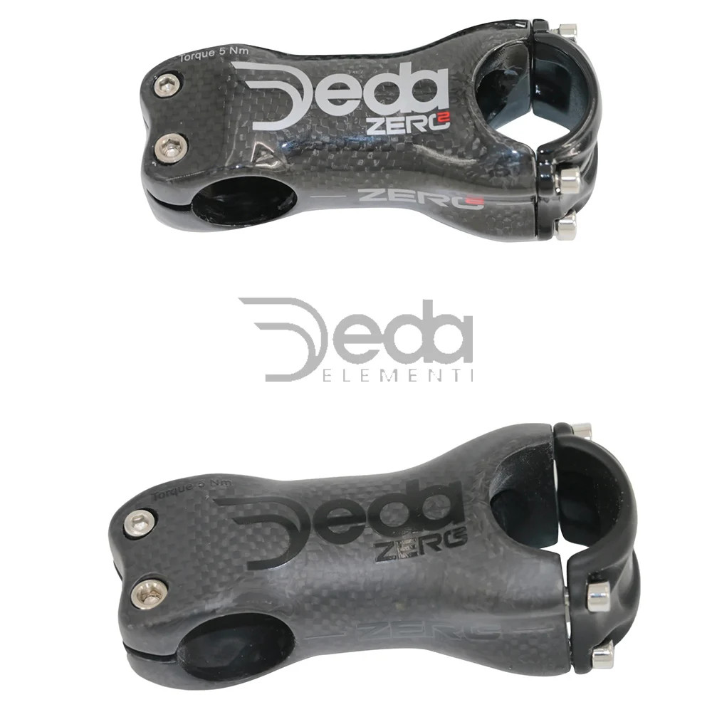 Full 3k Carbon Fiber Road/MTB Bicycle Stem 6/17 Degree Bike Handlebar Stem Part