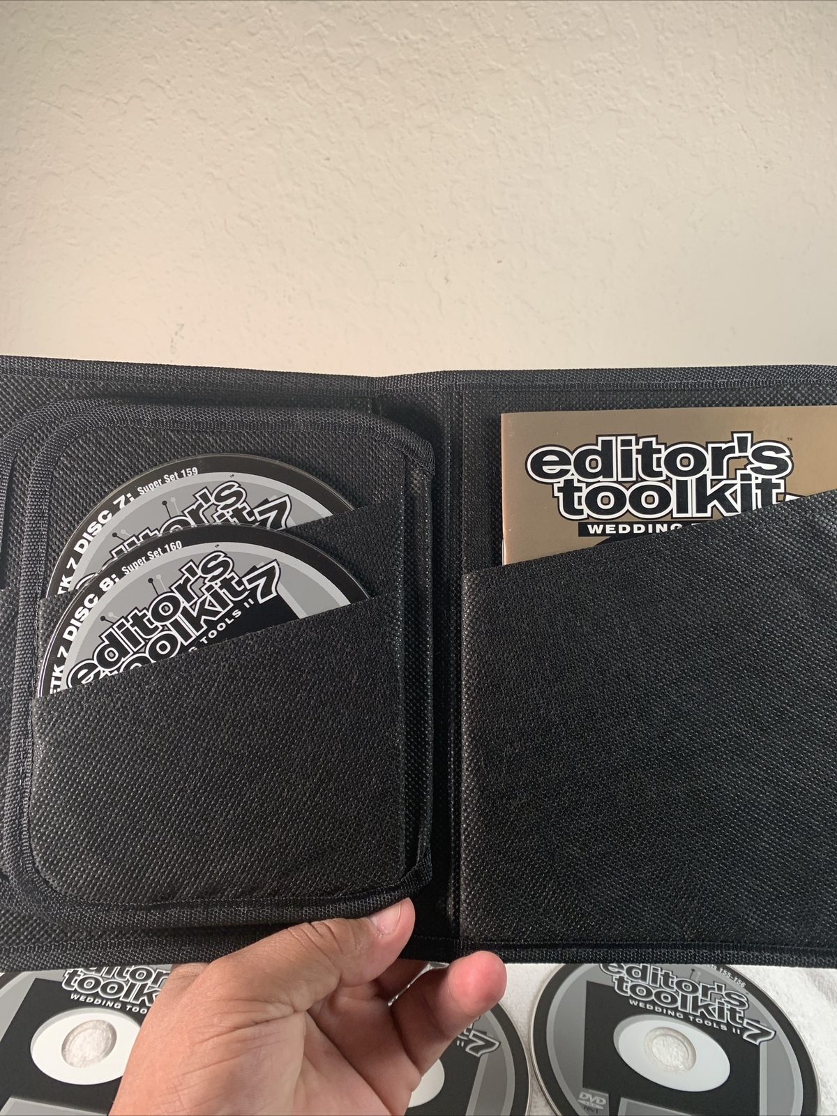 Digital Juice Editors Toolkit 7 Wedding Tools Rare 8 DVD Disc Boxset Disc Mint