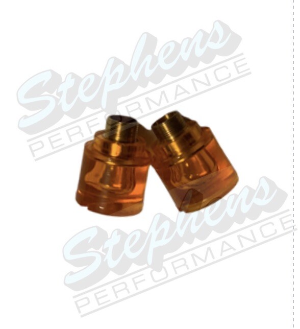 NEW Pair Mopar 1967-1969 A, B, C Body Bullet Fender Turn Signal Lense Set 67-69