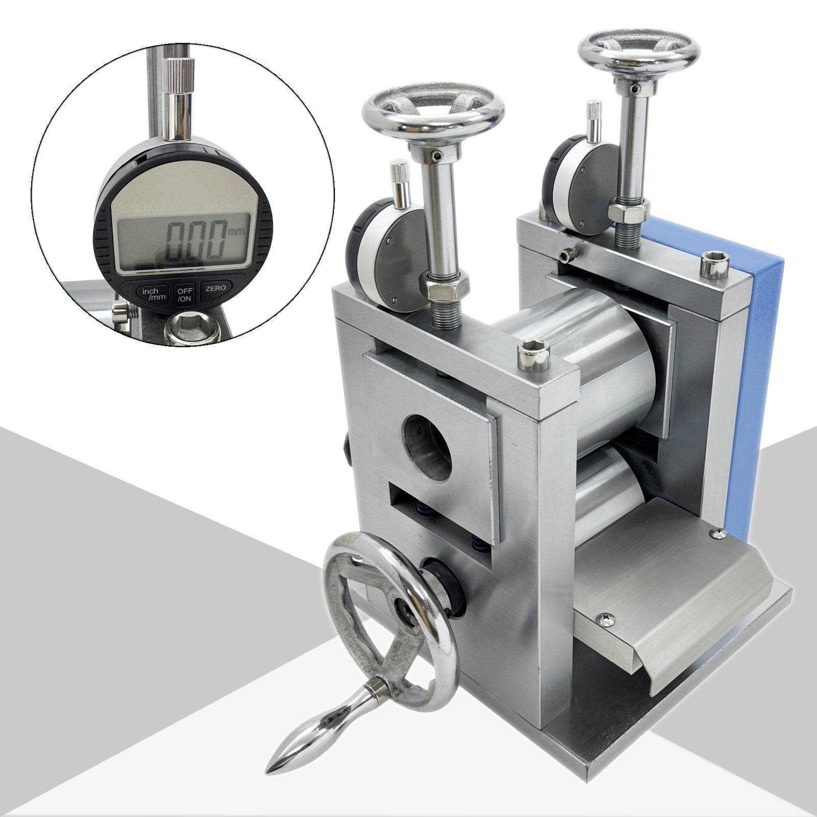 Manual Roller Machine (Vertical, HRC60+ Roller, 0-100mm Width, 0-3mm Thickness)