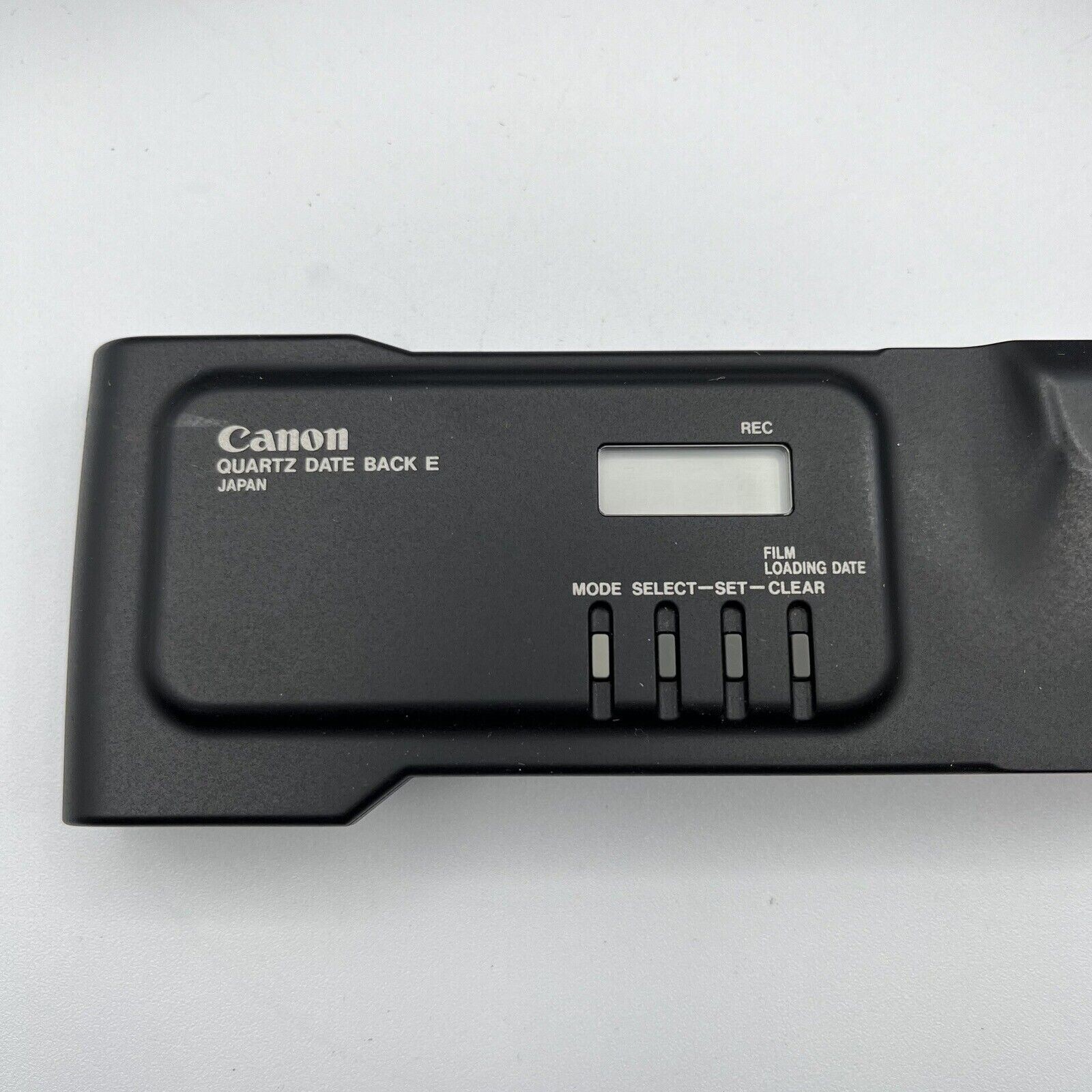 Canon Quartz Data Back E for EOS Cameras - WORKING TESETD