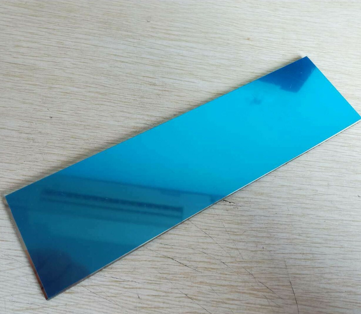 1PC 350x50mm Projector Front Surface Reflector DIY High Reflectivity Mirror Lens