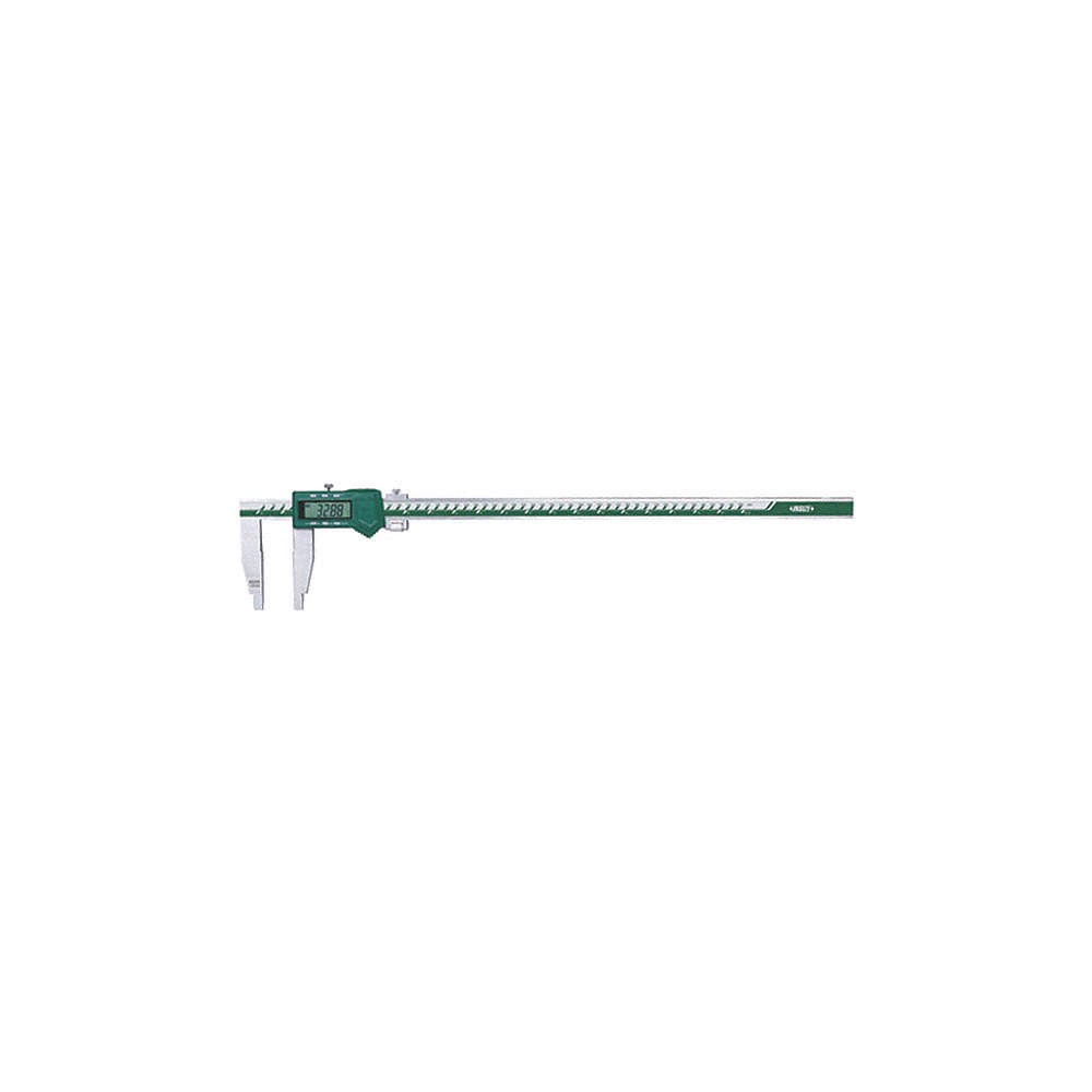 INSIZE 1106-601 Digital Caliper,4" Jaw Depth,SS 54XH91