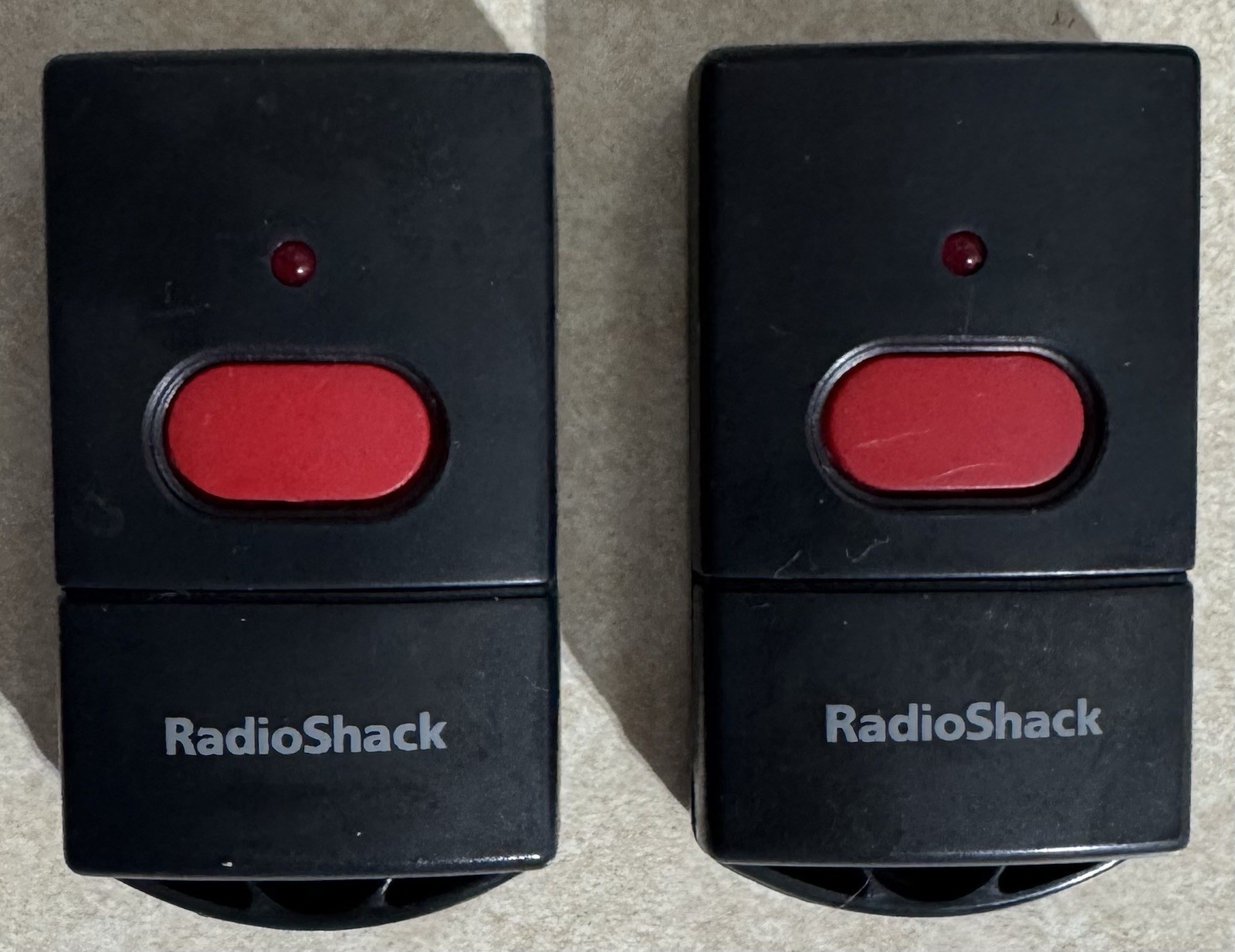 RADIO SHACK 61-130 GARAGE DOOR REMOTES — Set Of 2