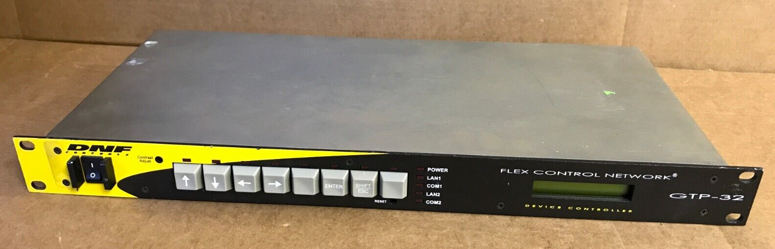 DNF Controls GTP-32 GPI Tally Processor Flex Control Network Mountable