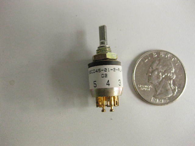 New Grayhill 50CD45-01-2-AJN Rotary Switch