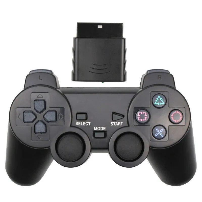 Wireless PS2 PS1 Gamepad Controller Dual Vibration USB PC Compatible Joystick