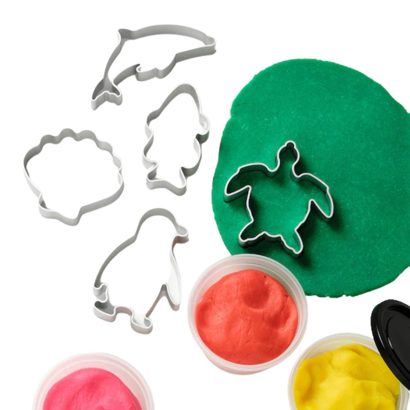 Multiple Colors Non-Toxic Molding Dough: 4 Pack