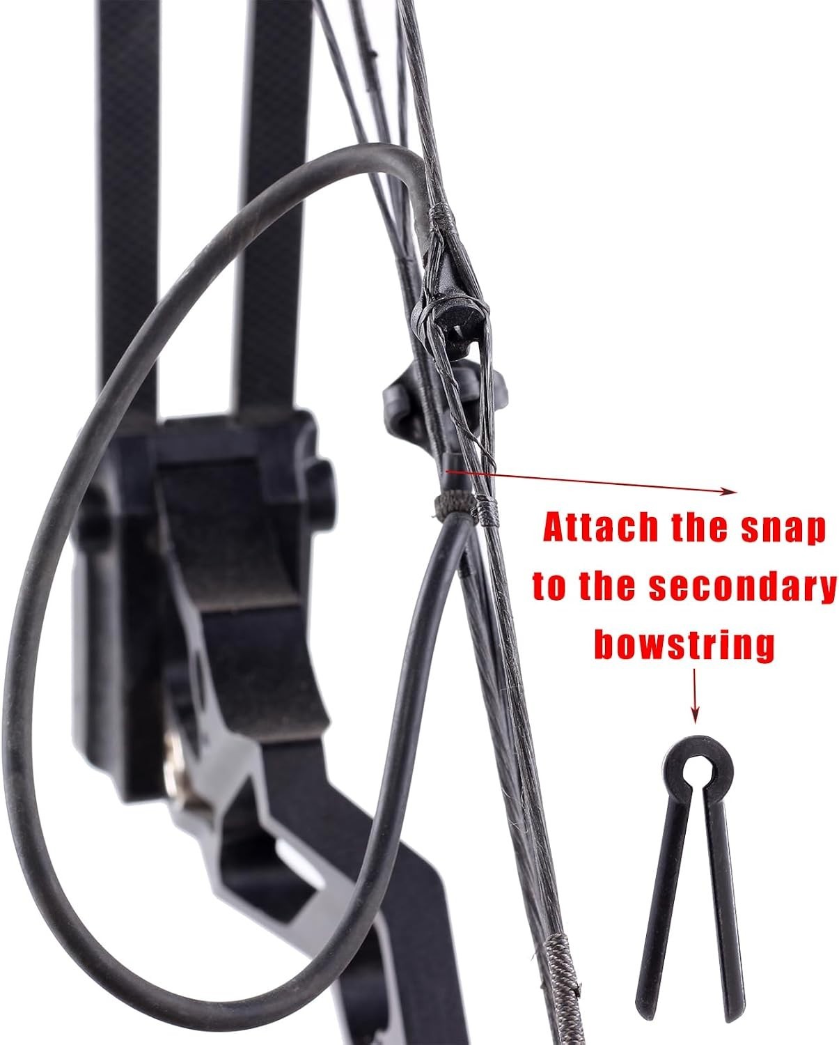 Aluminum 3/16 Archery Peep Sight with Bowstring Serving Thread Set for Hunters