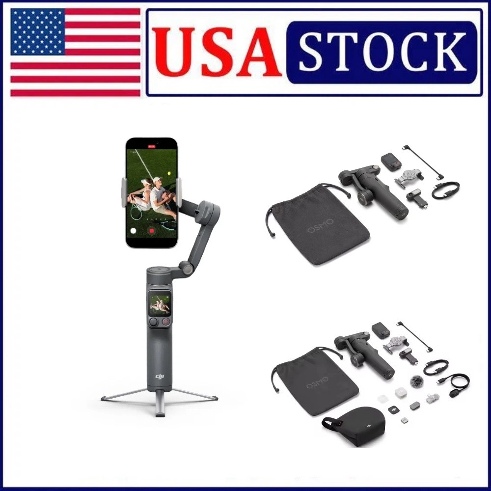 Osmo Mobile 8P Advanced/Creator Combo Smartphone Gimbal Brand New Seal-US Stock