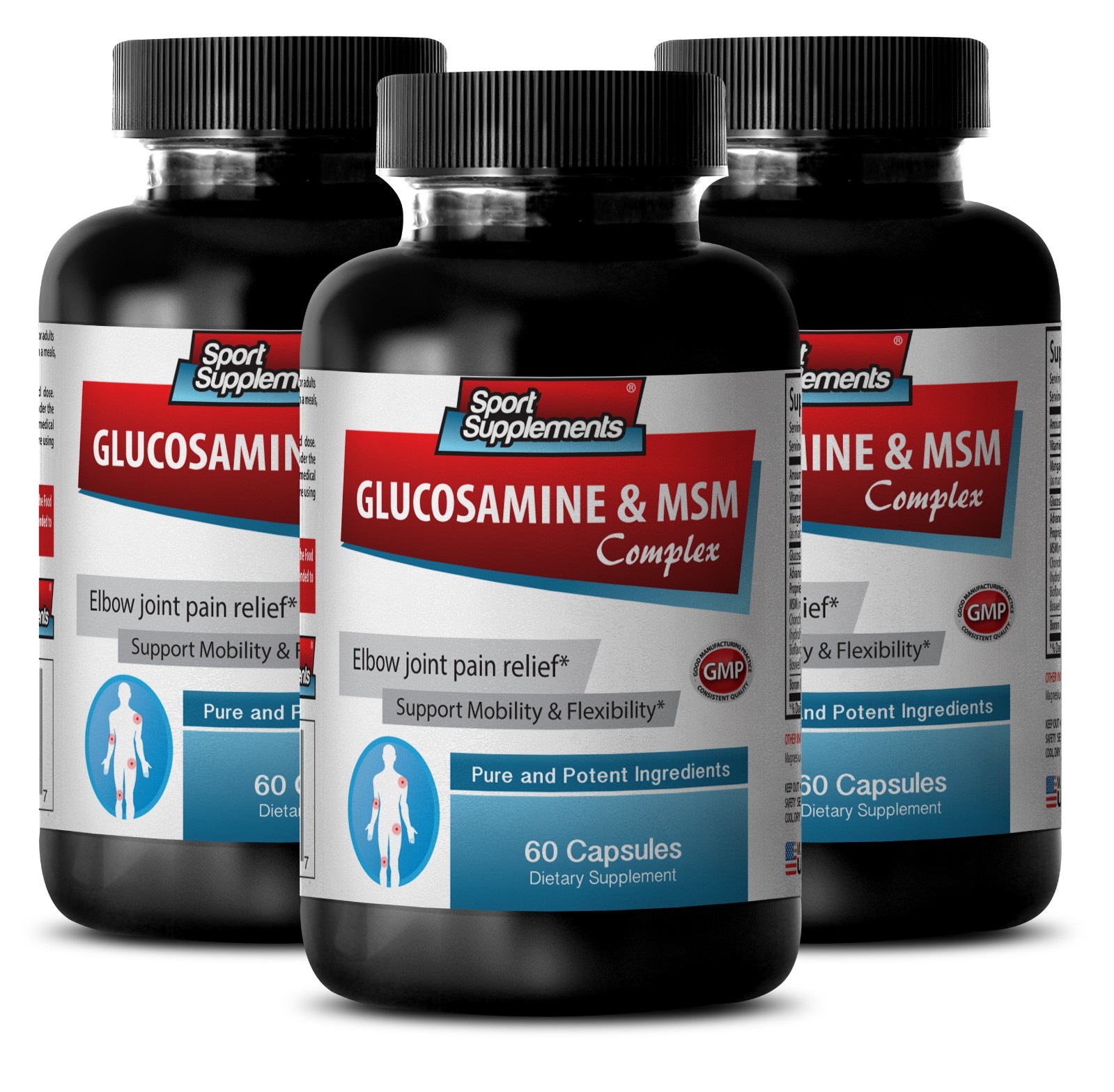 Joint Cartilage - Glucosamine & MSM Complex 3232mg - Methylsulfonylmethane 3B