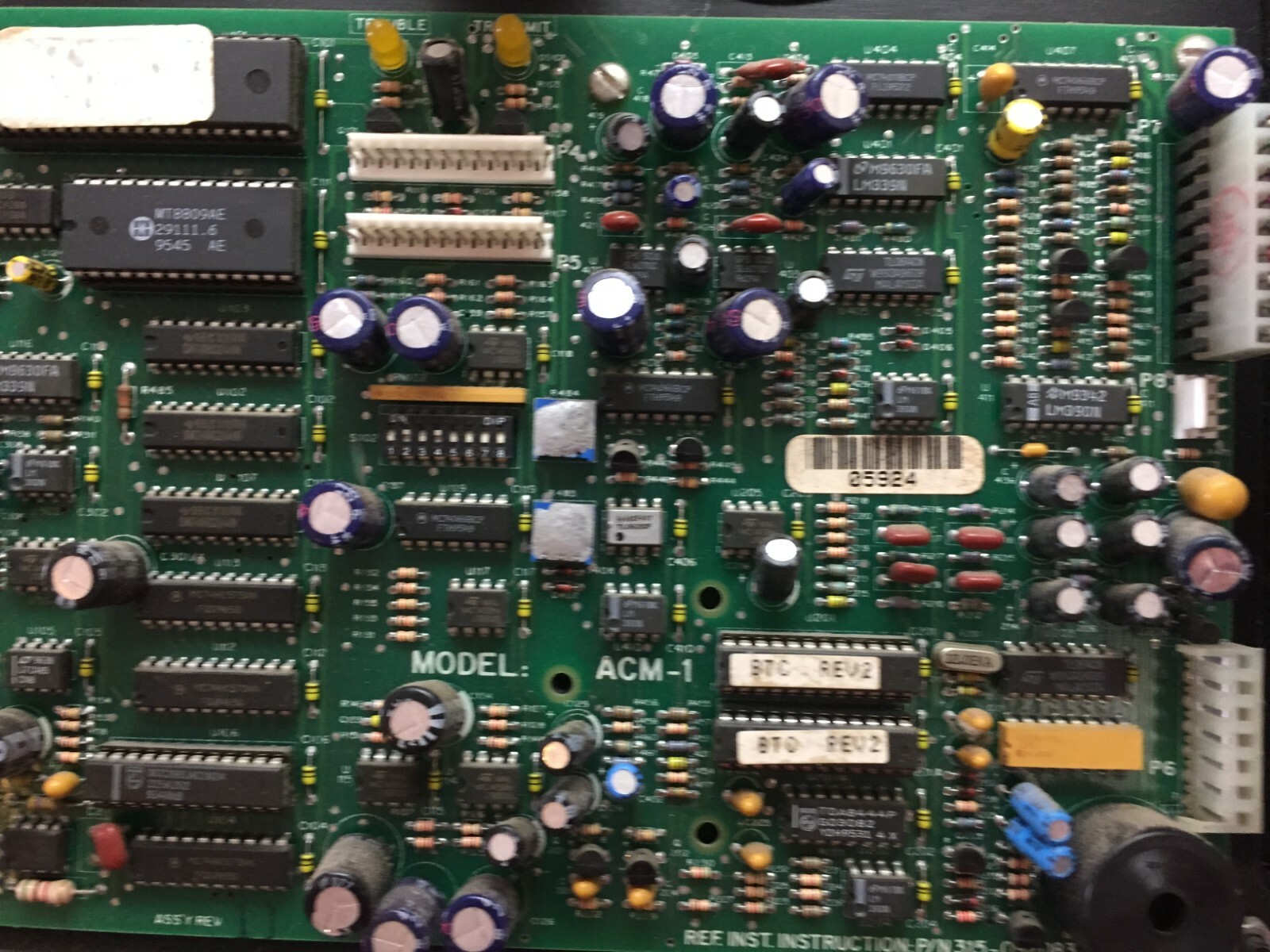 Siemens Cerberus Pyrotronics ACM-1 Fire Control Panel