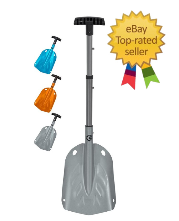 G2 Backcountry Lightweight Telescopic Avalanche Snow Shovel, Storage Down to 13