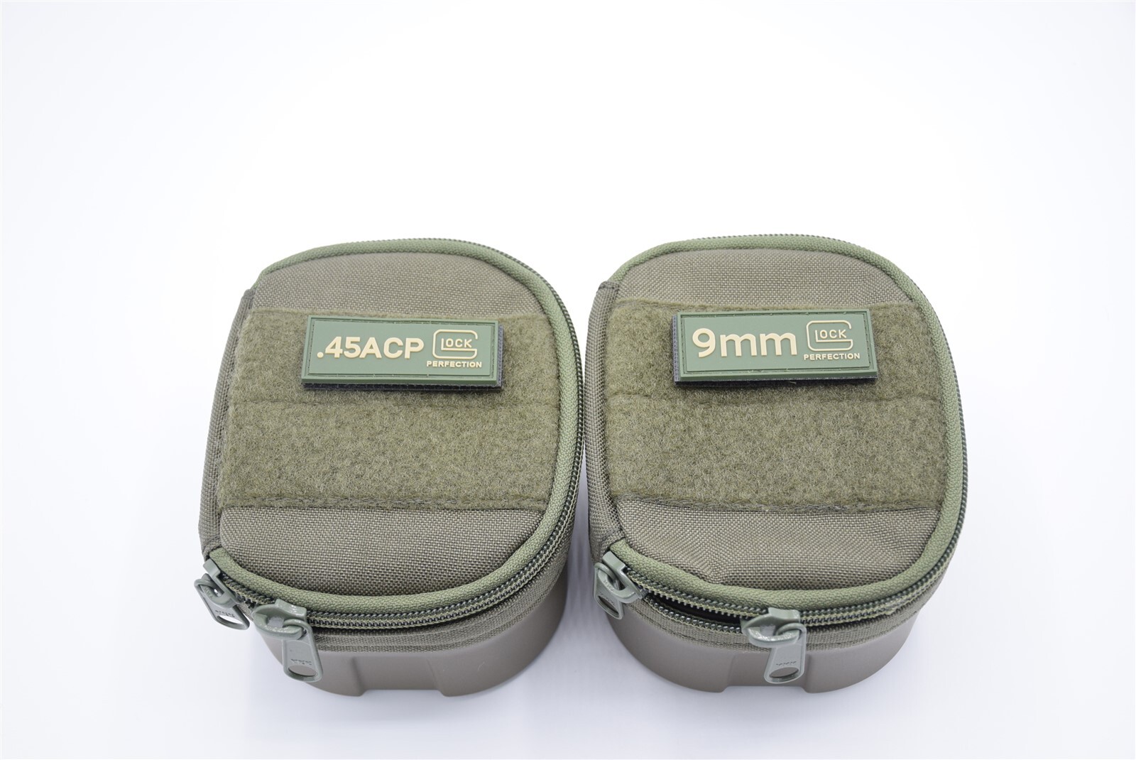 GLOCK PERFECTION GLOCK .22 LR LOGO PATCH HOOK/LOOP BACKING OD GREEN G44 .22 RARE