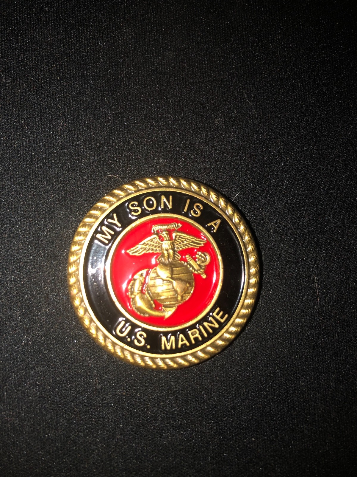 CHALLENGE COIN USMC US MARINE CORPS MY SON IS A MARINE