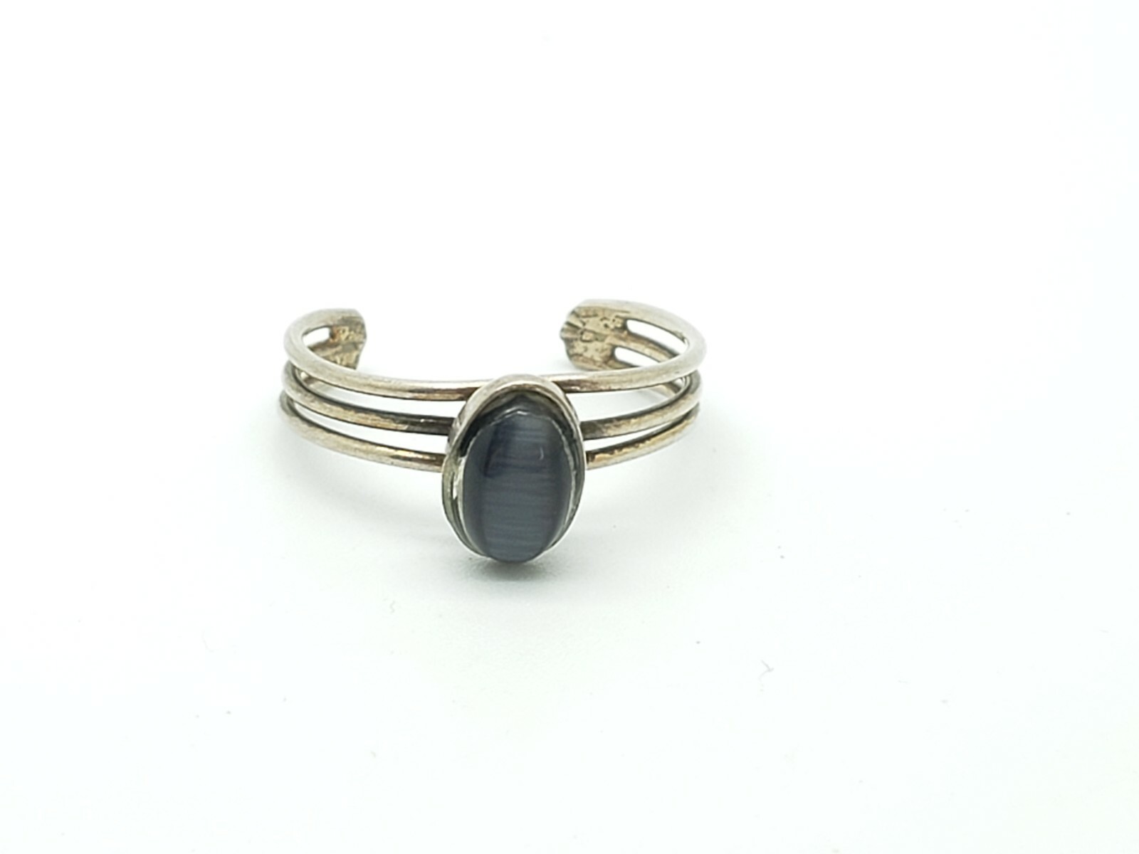 Sterling Silver Foot Ornaments Black Agate Body Toe Ring