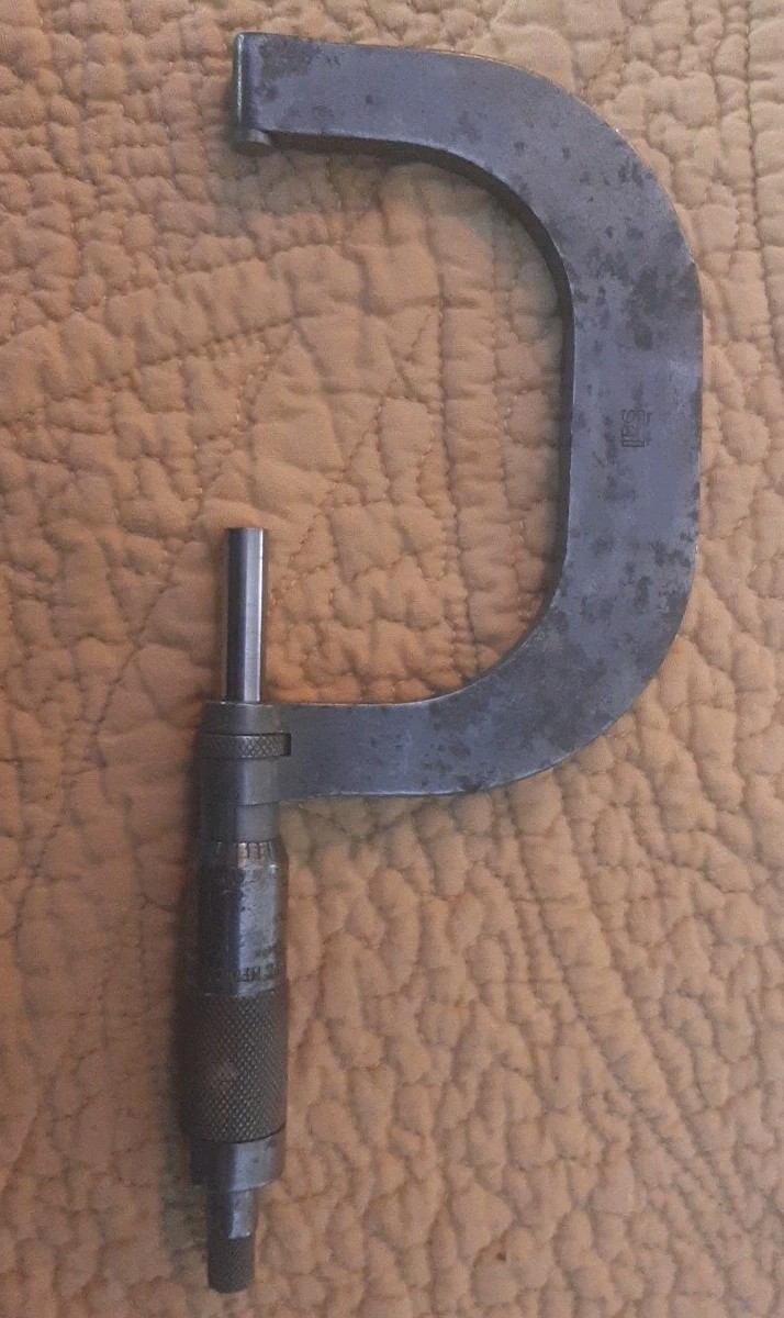 VINTAGE BROWN & SHARPE #53 2"-3" OUTSIDE MICROMETER 0.001" (TL1207)