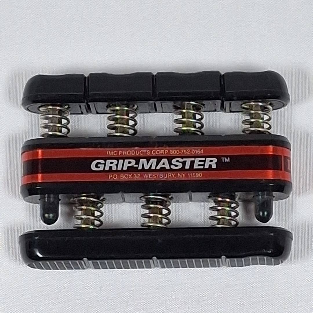 IMC GripMaster Hand Finger Exerciser Strengthener Rehab Musician Vintage Mid 90s