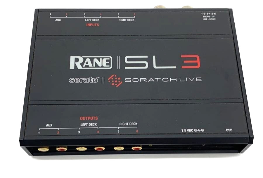 Rane SL3 Scratch Live Serato DJ interface Musical Instruments & Gear