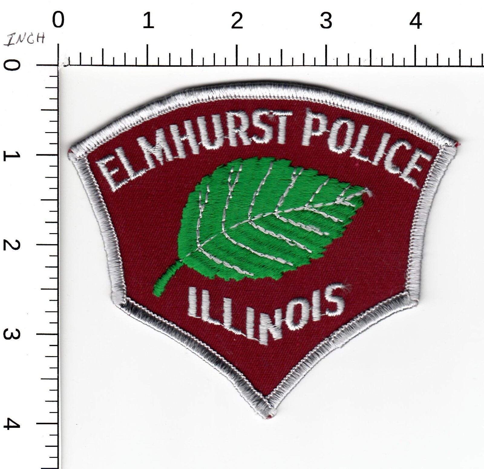 OOOS ELMHURST -- ILLINOIS POLICE COLLECTIBLE PATCH
