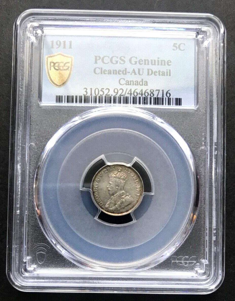 🇨🇦🇨🇦 CANADA 1911 5 CENTS AU COIN 🇨🇦🇨🇦
