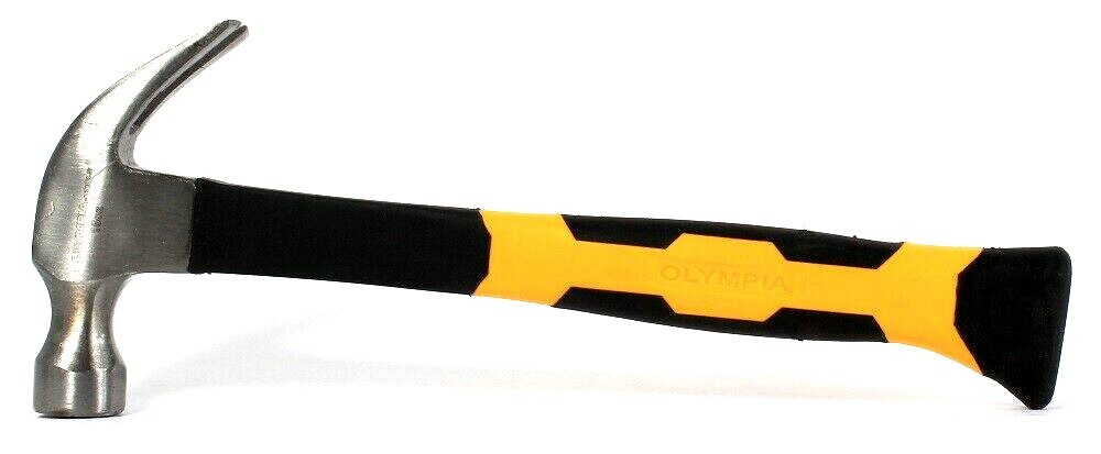 1 Count Olympia 60-320 Fiberglass 16 Oz Claw Hammer