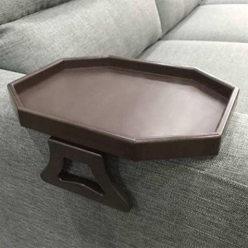 Sofa Arm Clip Table, Armrest Tray Table, Drinks/Remote Control/Snacks Holder ...