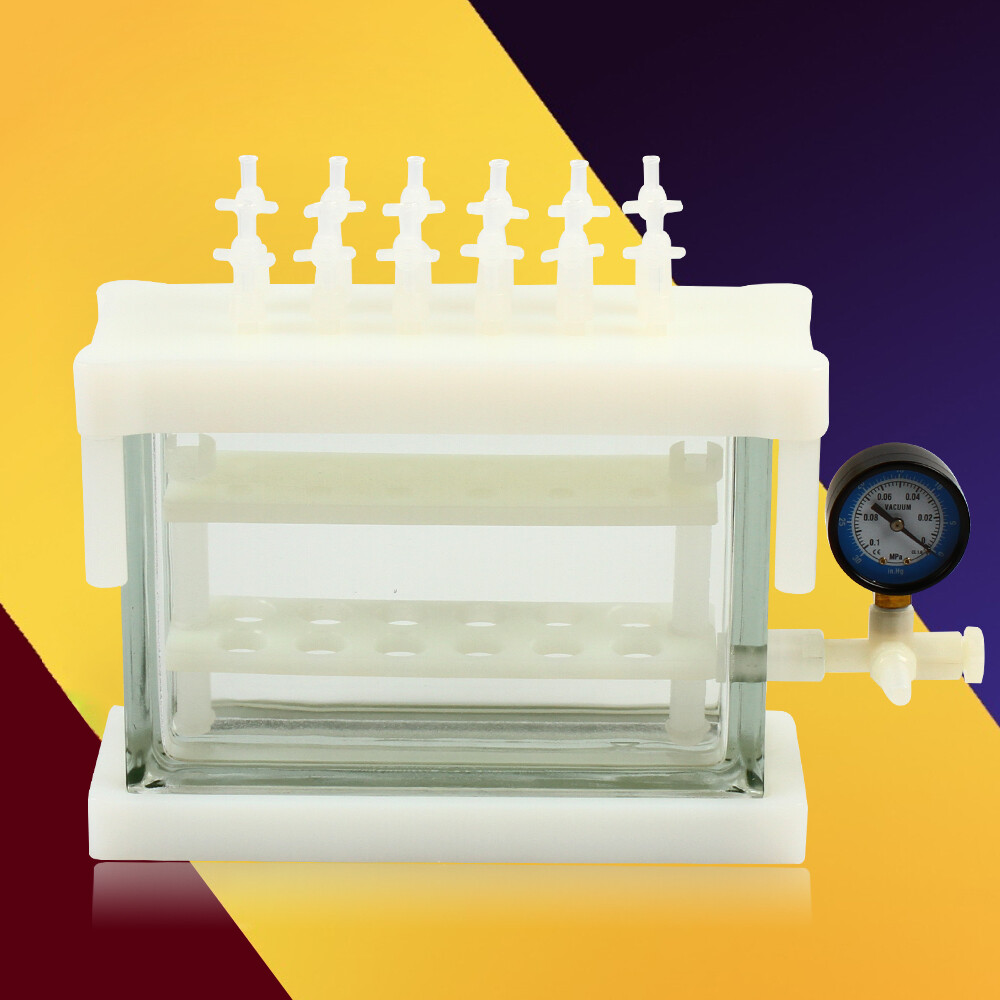 12 Position Solid Phase Extraction Vacuum SPE Manifold Chamber For Lab Testing
