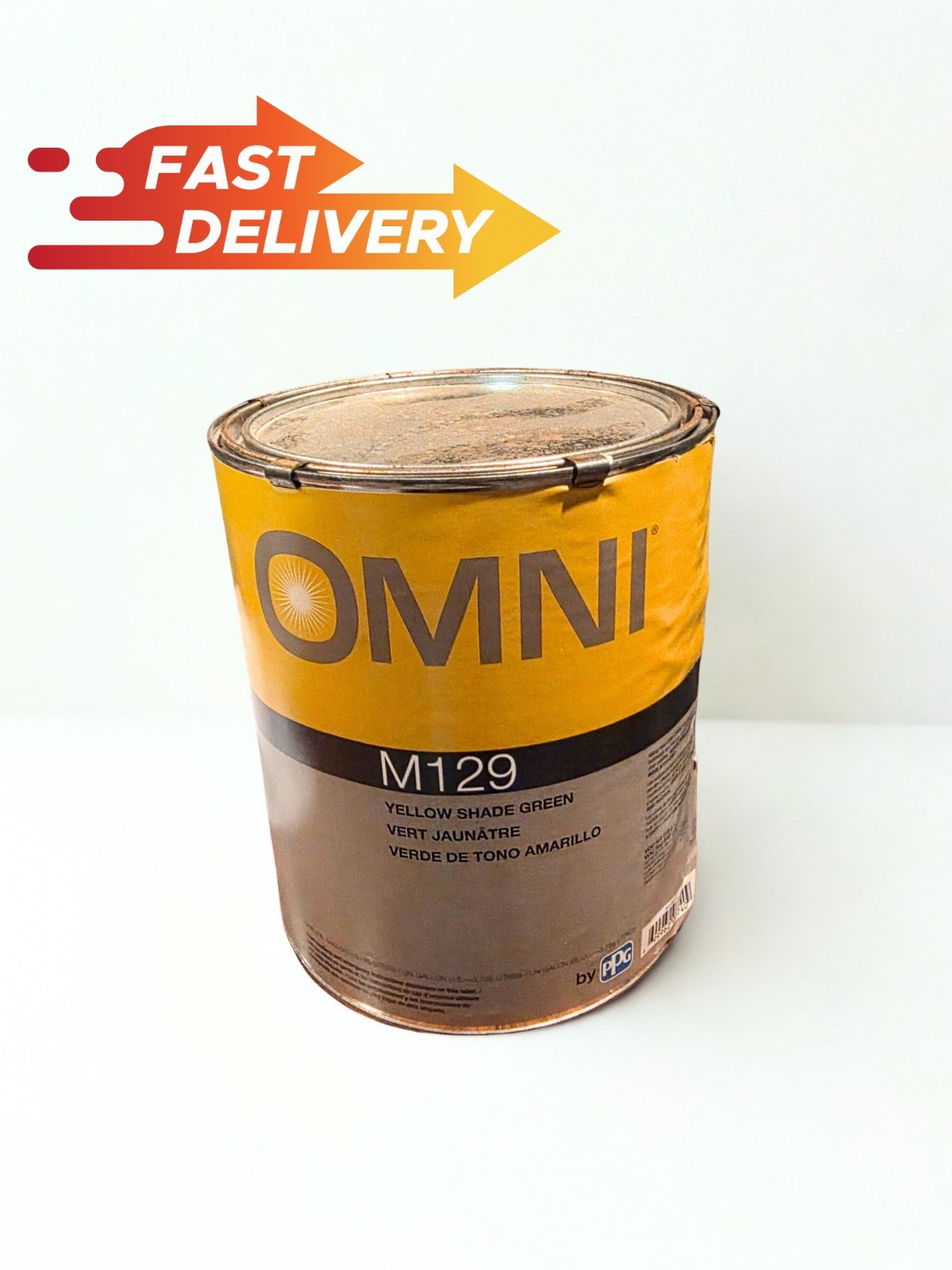 PPG OMNI M129 Yellow Shade Green Toner Gallon Automotive Basecoat Mixing Color