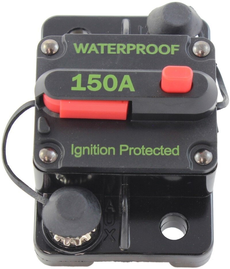 Professional Grade Thermal Waterproof Circuit Breaker 150 Amp CB185-150 SAEJ1171