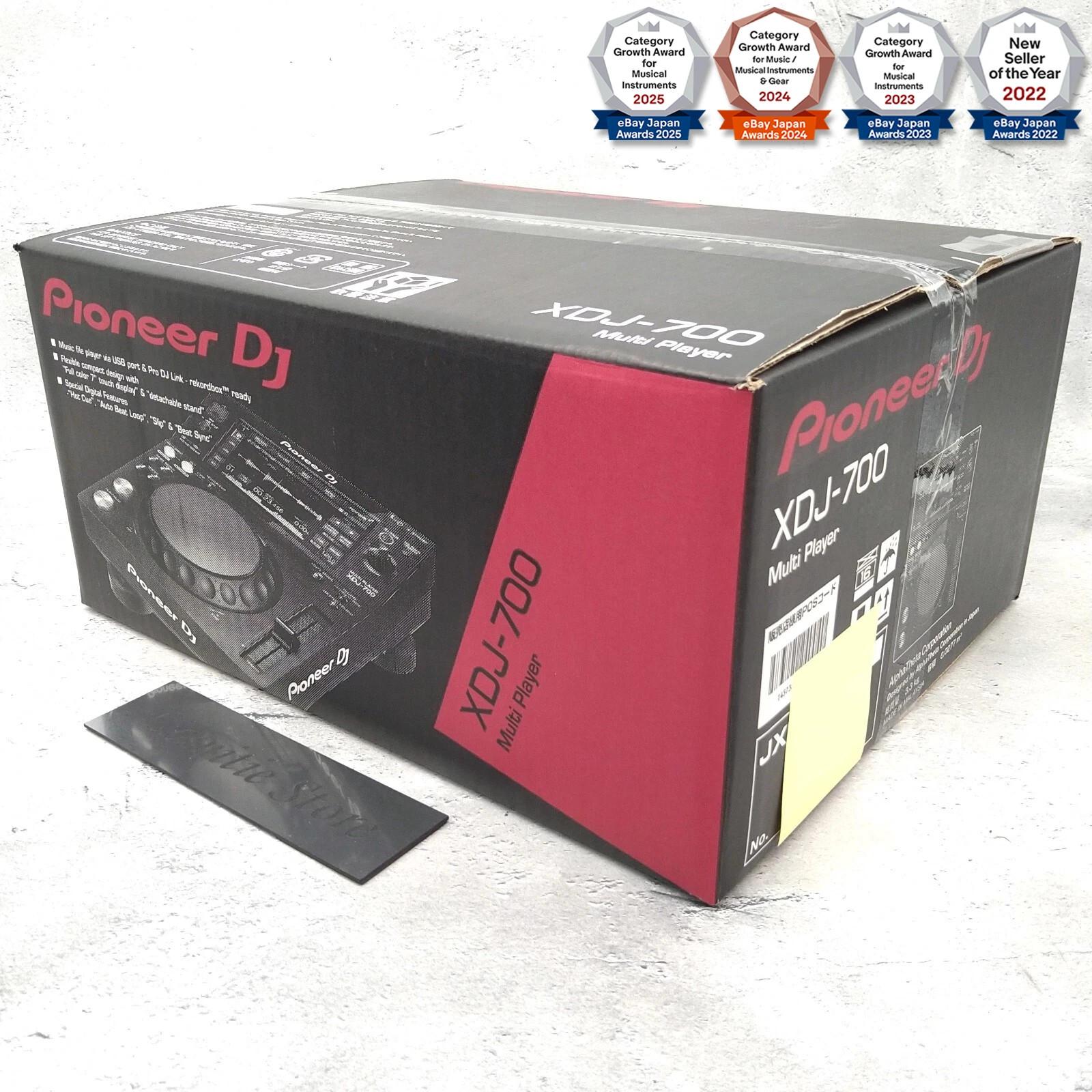 Pioneer XDJ-700 Rekordbox Compact Digital Deck Tabletop Player Turntable XDJ700