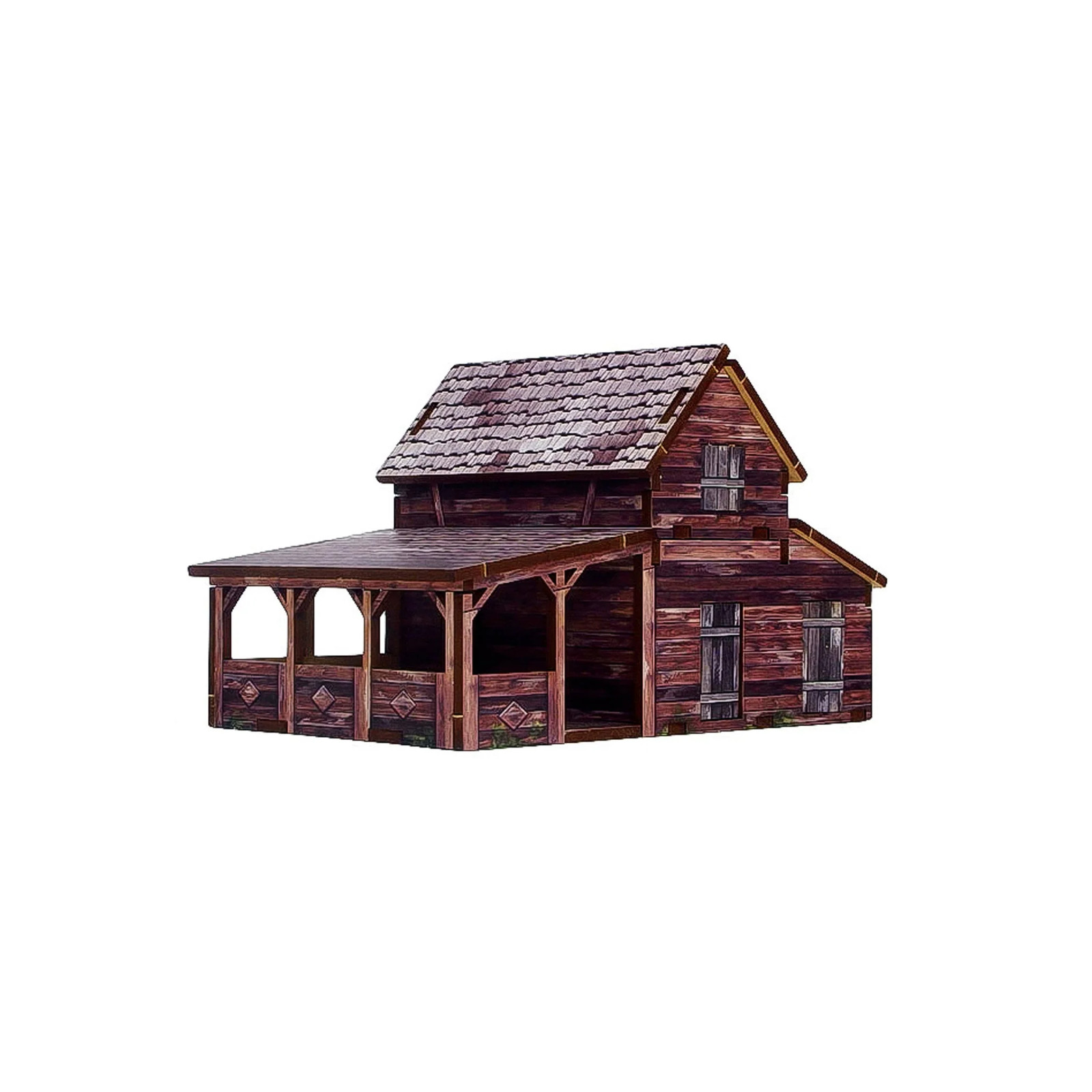 Micro Art Studio: WW2 Ostfront Village Workshop Pre-Painted