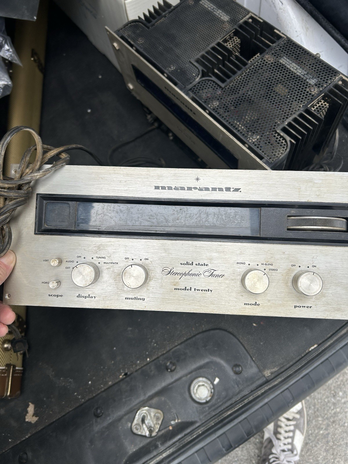 MARANTZ MODEL TWENTY TUNER Early Original Works great …
