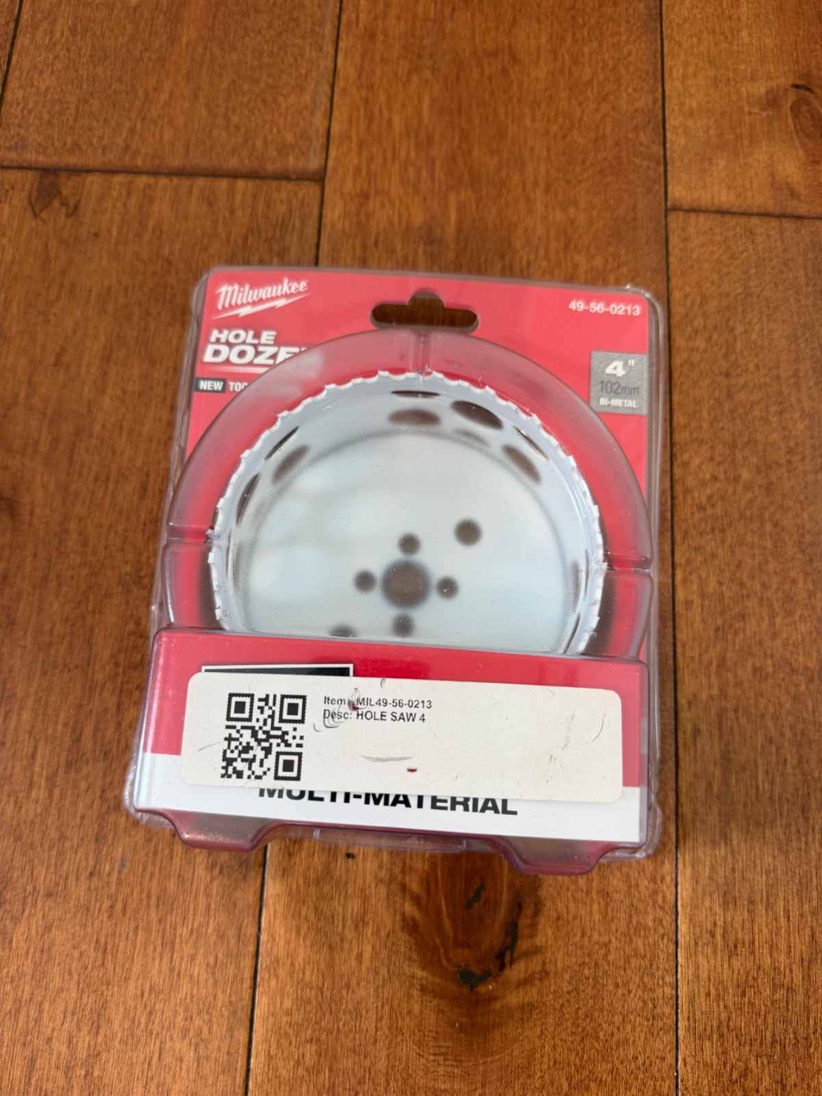 Milwaukee 49-56-0213 4-Inch Bi-Metal Ice Hardened Hole Saw USA Made