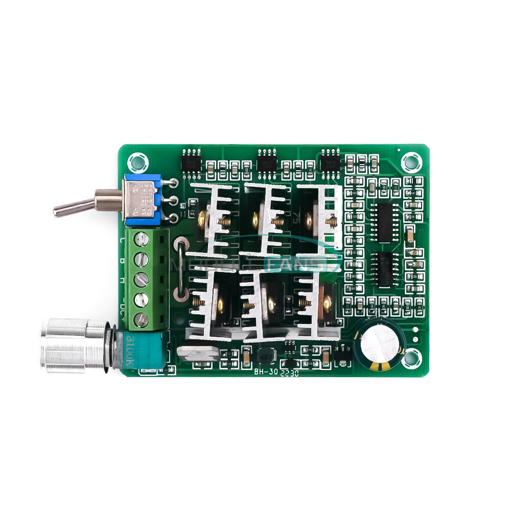 DC5-36V BLDC 3-Phase Sensorless Brushless Modulator Motor Speed Controller