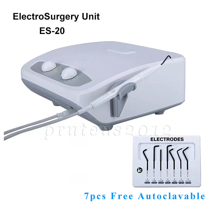 USA Dental Electrosurgery Unit Soft Tissue Treatment Machine with 7 Tips