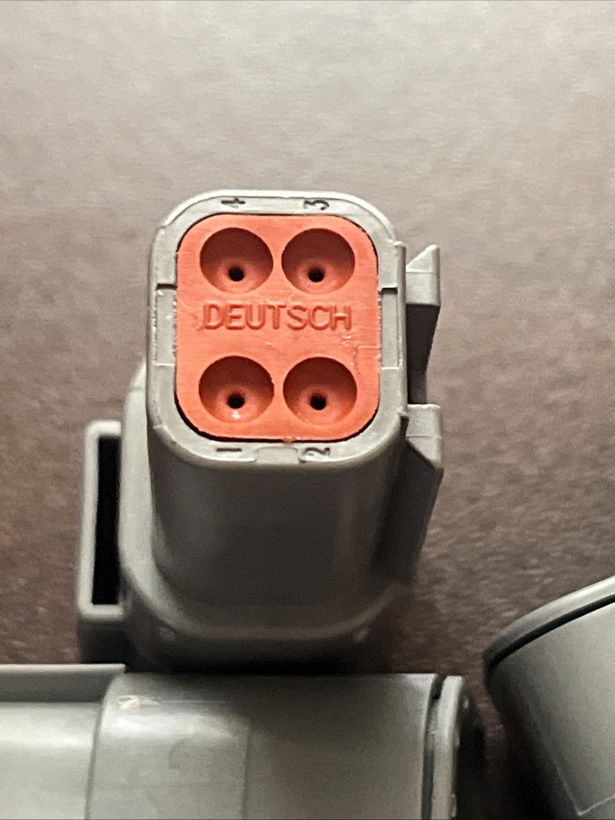 Deutsch #DTM04-4P 4pin Terminal Housing NEW Qty-25 Free Same Day Shipping!