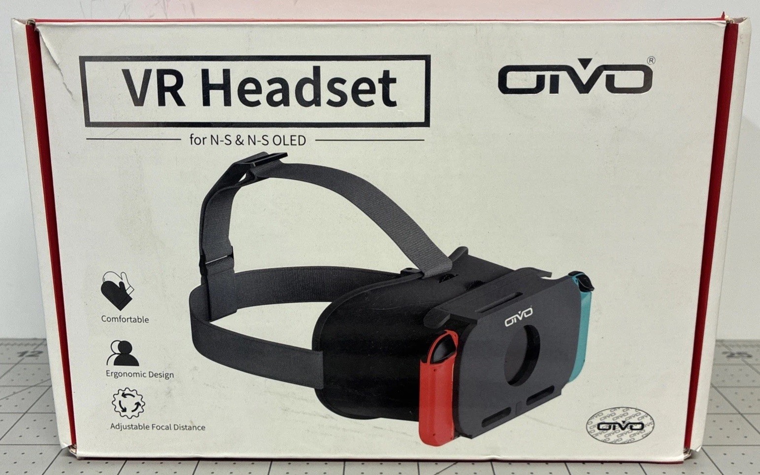 OIVO Switch VR Headset for Nintendo Switch & OLED, Adjustable Focal, Black